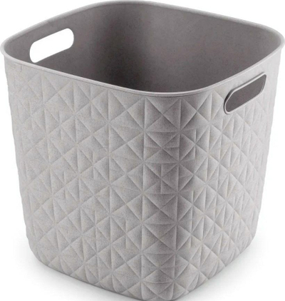 Shportë organizuese Curver Softex Cube K258711, 28x28x27 cm, gri