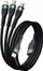Kabllo karikimi 4smarts USB C PremiumCord Multi 60W, 3 në 1, 150 cm, e zezë