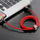 Kabllo Baseus, USB A / Lightning, 2 m, e kuqe