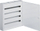 Panel shpërndarës Hager FW2 FW436WT, 4 rreshta 144 module, montim sipërfaqe, i bardhë