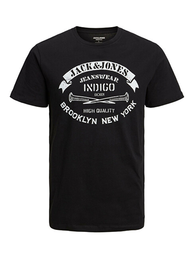 Maicë për meshkuj Jack&Jones PLUS, e zezë