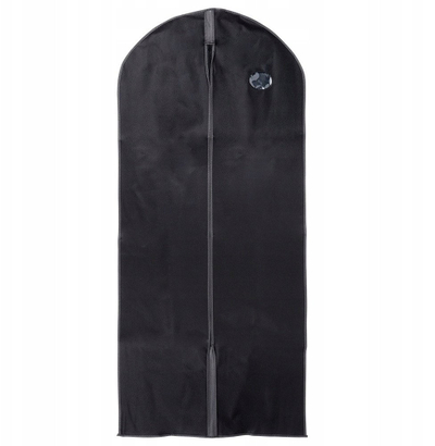 Mbulesë rrobash Vilde, set 2 copë, 60x135 cm, poliester, e zezë