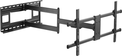 Mbajtëse muri Techly ICA PLB 490 për TV 43\" - 80\", deri në 50 kg, e zezë