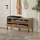 Stol për koridor Decortie Heaton, 110x37x56cm, kafe e hapur