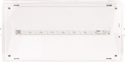 Dritë emergjence LED Exit, 1W, 130lm, 1 orë