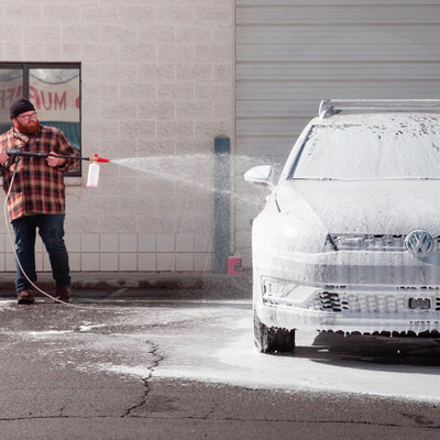Topth shkumë për larje makine Turtle Wax Snow Foam Cannon, 1L, çelik inox, i gjelbër