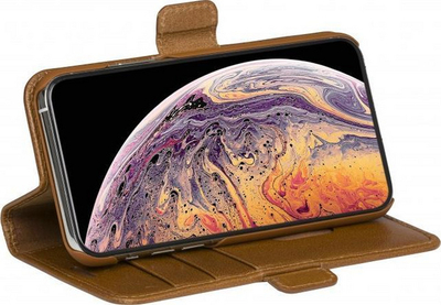 Mbulesë telefoni dbramante Copenhagen Plus për iPhone 11 Pro Max, ngjyrë kafe Tan