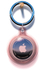 Futrollë ujërezistente Hurtel për Apple AirTag, TPU, me karabinë, rozë
