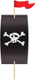Set dekorimi për muffin Pirate, 18 pjesë, për 6 muffin ose cupcake