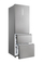 Frigorifer kombi Haier HTW5620DNMG, 414L, No Frost, inox
