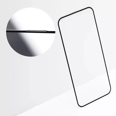 Xham mbrojtës OG 6D për Xiaomi Redmi Note 15 Pro+, premium, kornizë e zezë