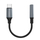Adapter audio Wozinsky WACM-01, USB-C në 3.5mm, HiFi, i zi