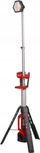 Dritë pune me trekëmbësh Milwaukee, LED me bateri rikarikues, 2800 lm, IP54, e kuqe