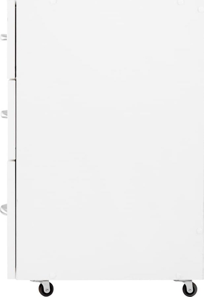 Dollap salloni Activeshop Combi Cabinet II, me ndarje, i bardhë