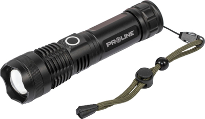 Рачна ламба Proline 51043, 600 лумени, USB C, алуминиум, црна