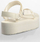 Sandale femrash Teva Flatform Universal, platformë 5.5 cm, madhësia 42, të bardha