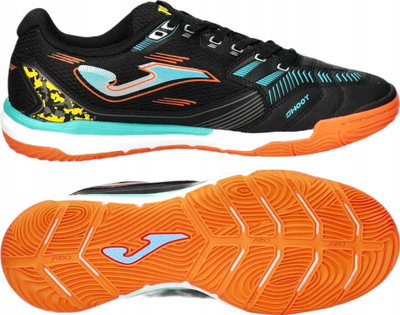 Këpucë futbolli indoor Joma Liga 5 2301 IN, për meshkuj, e zezë