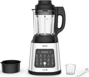 Blender tavoline Tefal BL83SD30 Perfectmix Cook, 1400W, enë xhami 2L, i zi argjendtë
