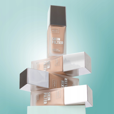 Fondatinë Wibo Skin Filter Luminous Foundation 02, e lëngshme, 30ml