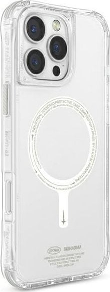 Mbulesë telefoni Skinarma Saido për iPhone 16 Pro, MagSafe magnetik, 360° mbrojtje, jeshile
