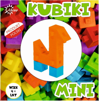 Set lodrash ndërtimi ABINO Kubiki Mini Lami, blloqe të buta, për kalamaj