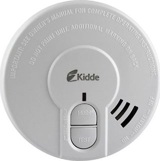 Аларм за чад Kidde 29HDRB 29HD, оптички, со батерија, бел