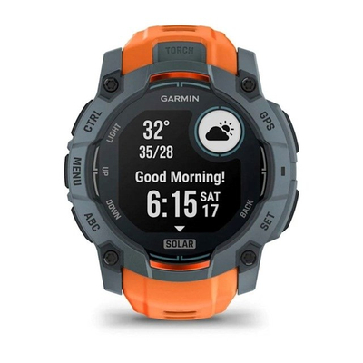 Smartwatch Garmin Instinct 3 Solar, 50mm, GPS, portokalli