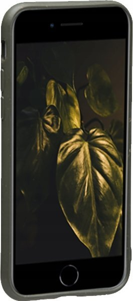 Kollëf telefoni Dbramante1928 ECO, për iPhone 7 8 SE 2 3, material me bazë bimore, jeshile ulliri