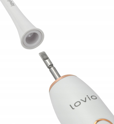 Furçë dhëmbësh elektrike Lovio SonicProtect PRO, sonike, IPX8, e bardhë