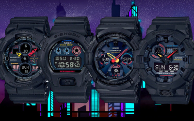 Orë dore Casio G/G Shock GA-140BMC-1AER (411) Neo Tokyo City
