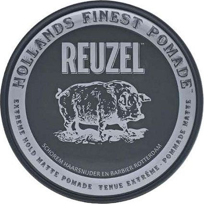Reuzel Extreme Hold Matte Pomade, 4 oz