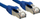Мрежен кабел Lindy Patch Cable Cat6, SSTP S FTP, 0.5m, сина боја
