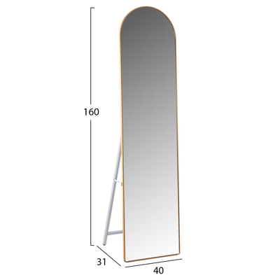 Pasqyrë dyshemeje Joely 40x31x160Hcm (HM9578.30), ari