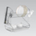 Tharëse enësh Maestro MR-1025-53, 2 nivele, çelik inox, 53 cm, argjendtë