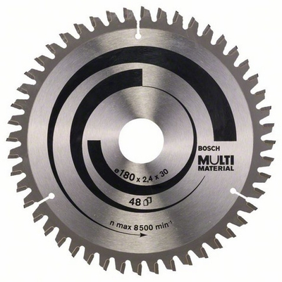 Disk sharrë Bosch Multi Material, 180mm, 48 dhëmbë, vrimë 30mm