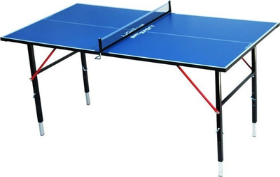 Tavolinë pingpong BATSPORT Mini, 140x76 cm, e palosshme, blu