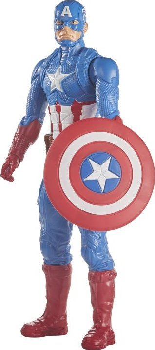 Figurë aksioni Hasbro Marvel Captain America Blast Gear, 30cm, shumëngjyrëshe