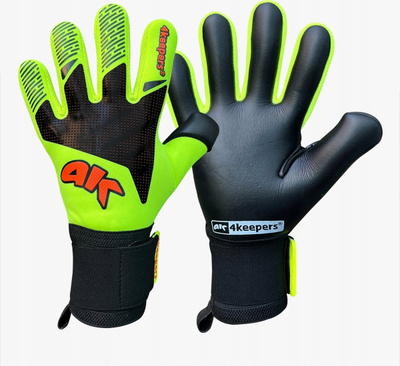Doreza portieri 4keepers Elite Venom NC Jr S961189, për fëmijë, të zeza jeshile