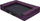 Shtrat për qen Hobbydog Victoria XXL, materiale cordura, dyshek shkumë, burgundy me të zezë