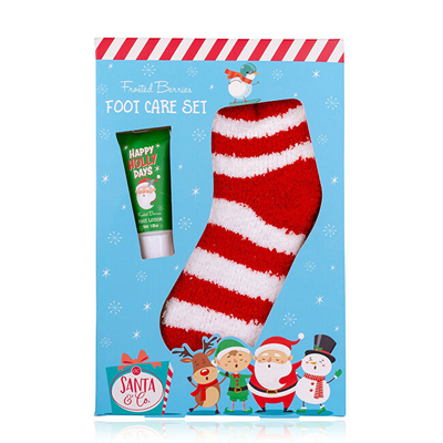 Set losion për këmbë + çorape Accentra Santa & Co, 30ml