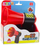 Lodër megafon Lean Toys Fire City Hero, me tinguj, për fëmijë, i kuq e zi