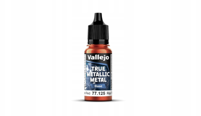 Ngjyrë akrilike Vallejo True Metallic Metal Forged Red Base, 18ml, metalike, e kuqe