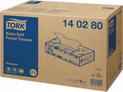 Shami fytyre Tork Extra Soft, 100 copë, e bardhë