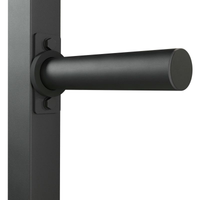Half rack force VirtuFit HR100, stacion për squat dhe bench, me shufër për pull up, i zi