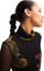 Maicë Desigual Friends Slim Fit, e zezë