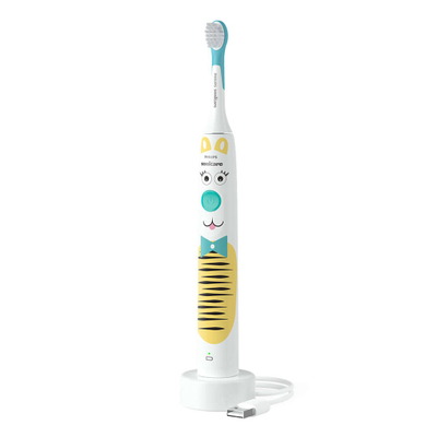 Furçë elektrike dhëmbësh për fëmijë Philips Sonicare HX3601/01, sonike, Design a Pet