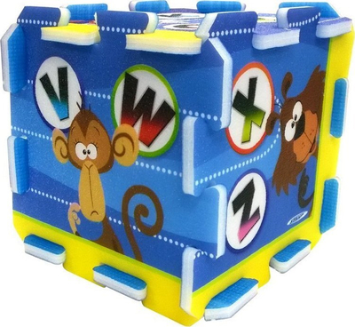 Dyshek puzzle me shkronja Vedes 730 05 809, 9 copa, shkumë PE, shumëngjyrësh