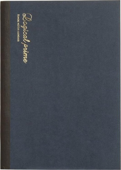 Fletore Logical Prime A5, 40 fletë, me vija, blu e errët