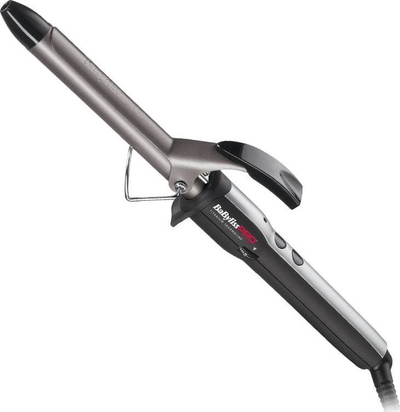 Karikollë flokësh Babyliss Pro Titanium Tourmaline, 19mm, profesionale, gri e zezë