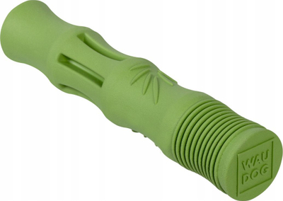 Lodër për qen Waudog Fun Natural Stick, shkop gome i biodegradueshme, 18 cm, jeshil